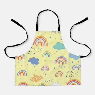 Tablier Arcs-en-ciel et nuages