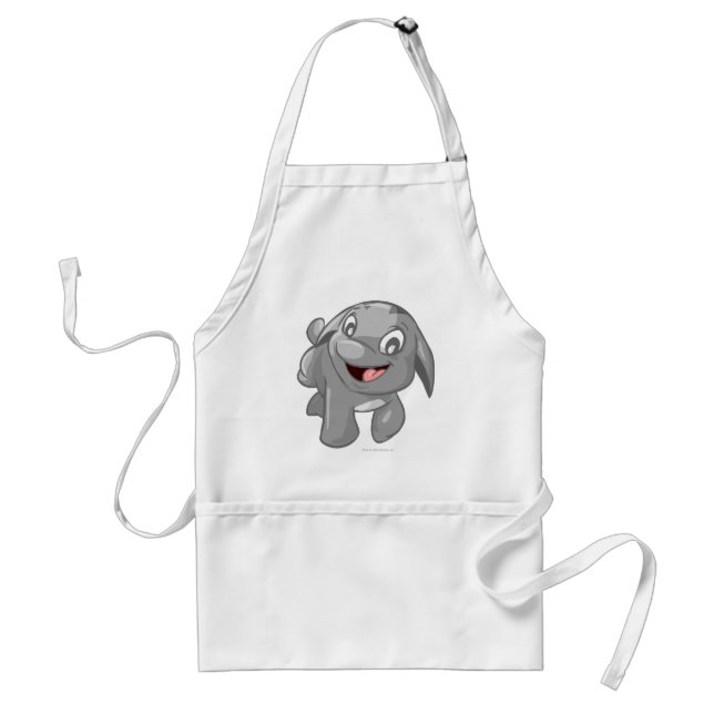 Tablier Argent de Poogle (Devant)