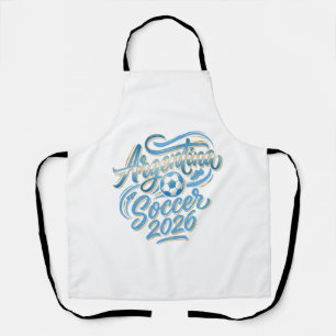 Tablier Argentine Football 2026 Football Gras Pays Typogra