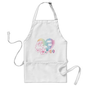 Tablier Ariel Surf Princess 89 Cœur Tropical