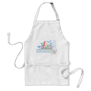 Tablier Ariel Surf Princess 89 Coucher de soleil tropical