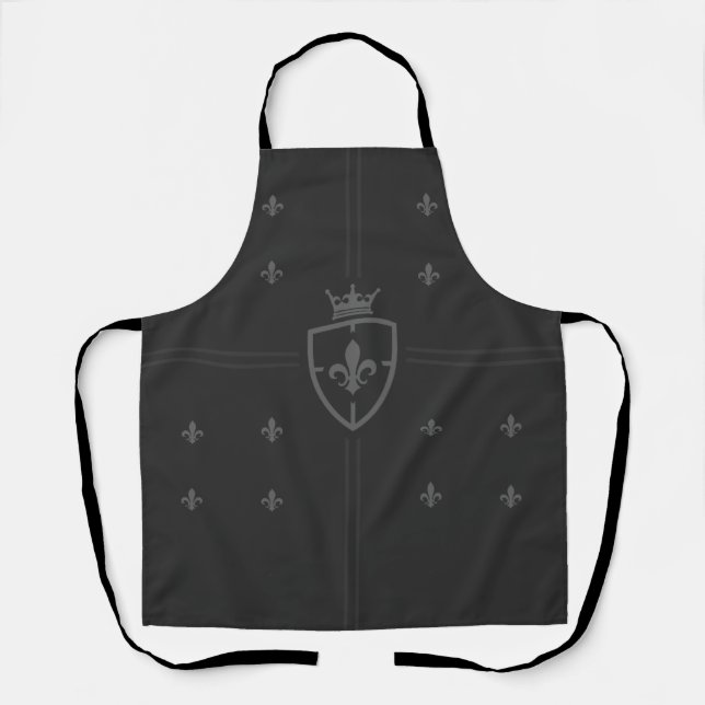 Tablier Armoiries De Louisiane Fleur De Lis (Recto)