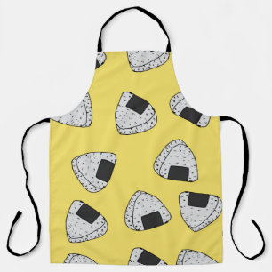 Tablier Arrière - plan d'Onigiri (balle de riz japonaise).
