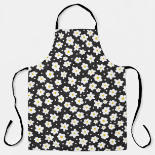 Tablier Arrière - plan motif vintage sans marguerite