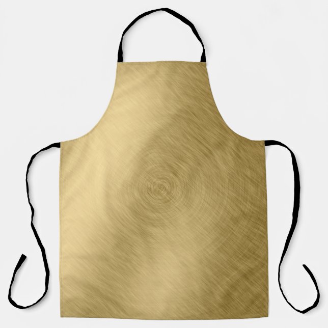 Tablier Arrière - plan or métal brossé ou textureabstract, (Recto)