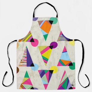 Tablier arrière - plan triangle sans couture, motif hipste