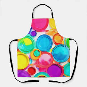 Tablier Art de la palette de peinture dynamique