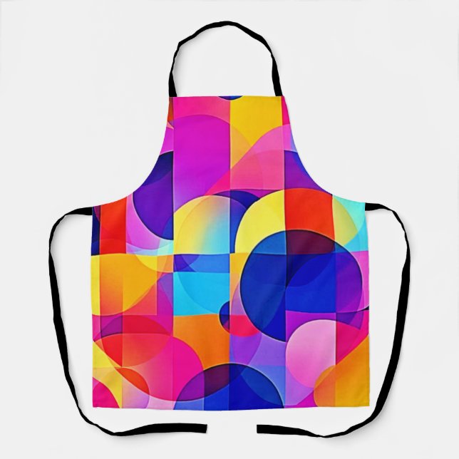 Tablier Art Dot Energy Vibrant (Recto)
