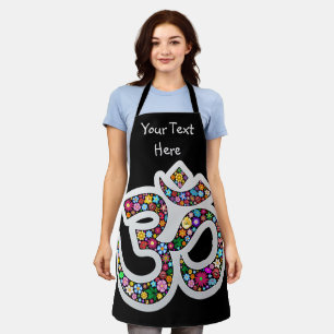 Tablier Art du symbole floral Namaste