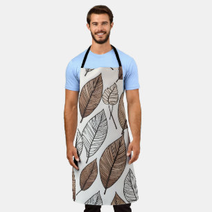 Tablier Art feuille Boho