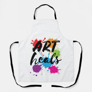 Tablier Art Heals Art Therapist