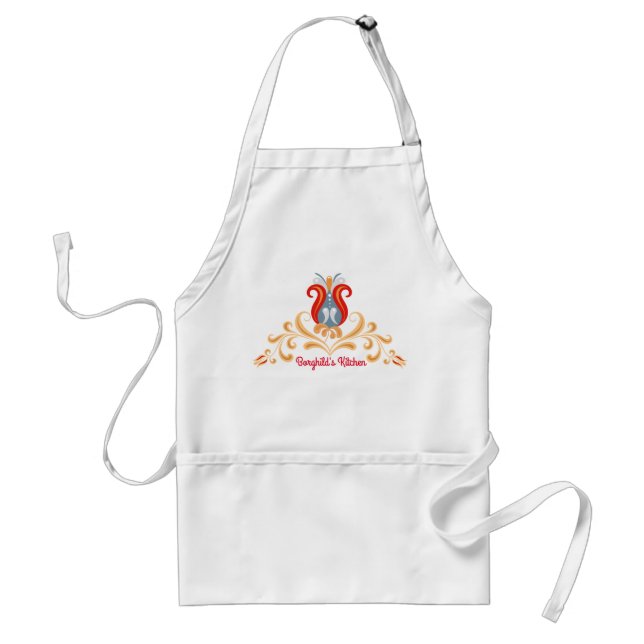 Tablier Art populaire scandinave Apron "Velkommen" (Devant)