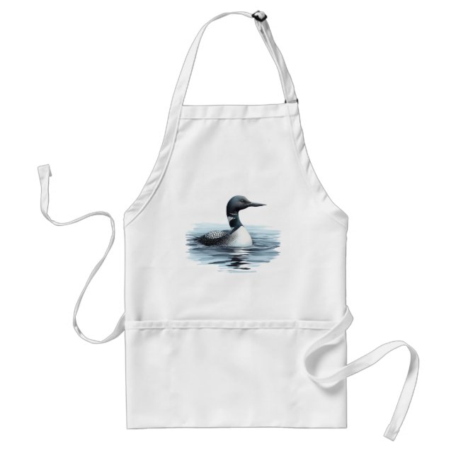 Tablier Art sauvage Apron d'oiseaux de Loin commun (Devant)