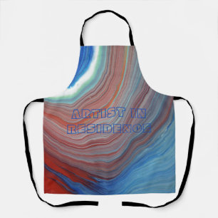 Tablier Artiste Abstrait et coloré Apron