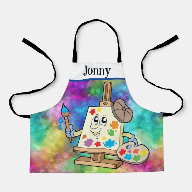 Tablier Artiste pour enfants (Recto)