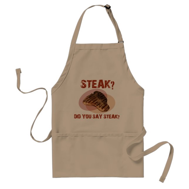 TABLIER AS-TU DIT STEAK ? - APRON (Devant)