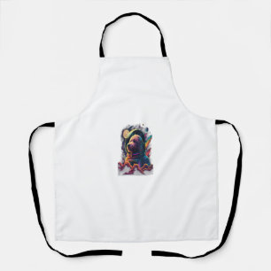 Tablier Astronaut Goldendoodle chien Space Galaxy