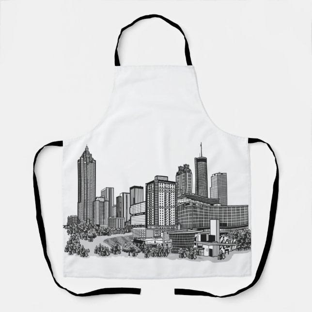 Tablier Atlanta Géorgie (Recto)