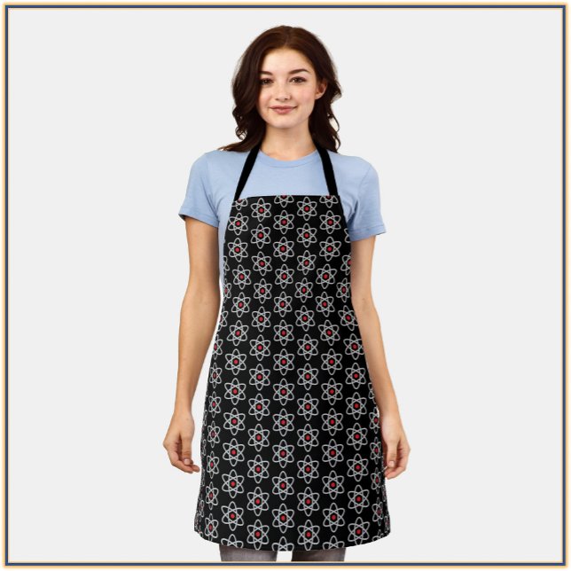 Tablier Atom Apron, Lover des sciences (Bookmark my store! https://www.zazzle.com/store/capricepetit)