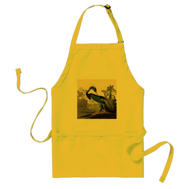 Tablier Audubon Louisiana Heron Birds America Art (Devant)