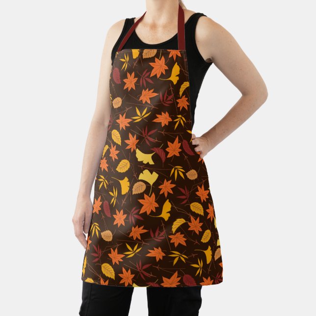 Tablier Automne Feuilles Motif (Insitu)