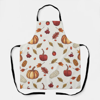 Tablier Automne Moisson Automne Thanksgiving Apron