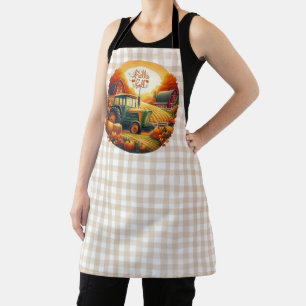 Tablier Automne rustique/vintage sur la ferme