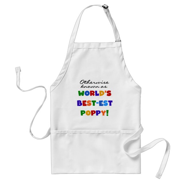 Tablier Autres Meilleurs Tshirts et cadeaux Poppy (Devant)
