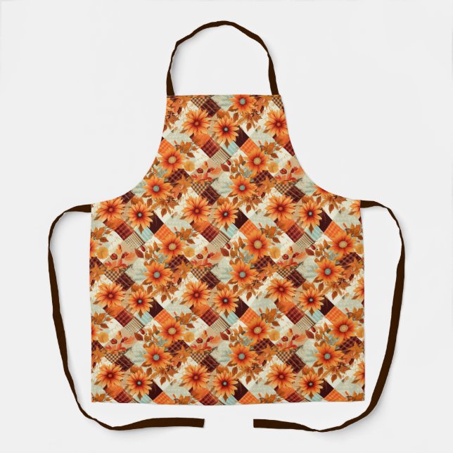 Tablier Autumn Floral Apron (Recto)