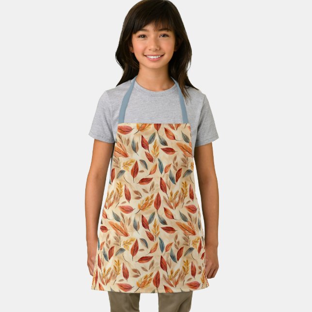 Tablier Autumn Leaves Apron (Insitu)