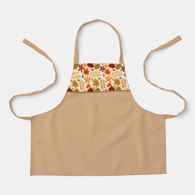 Tablier Autumn Leaves Apron (Recto)