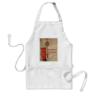 Tablier Avec Boîte Rouge