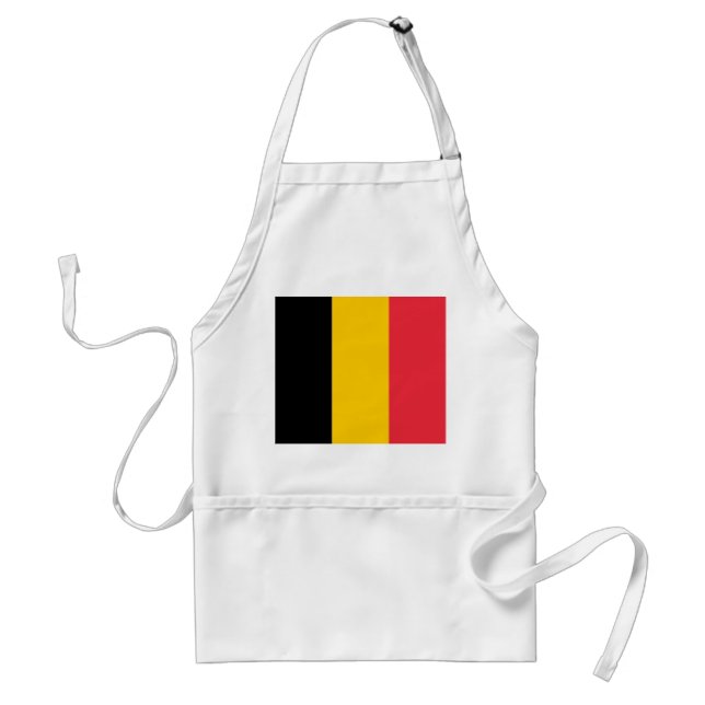 Tablier avec Drapeau de Belgique (Devant)