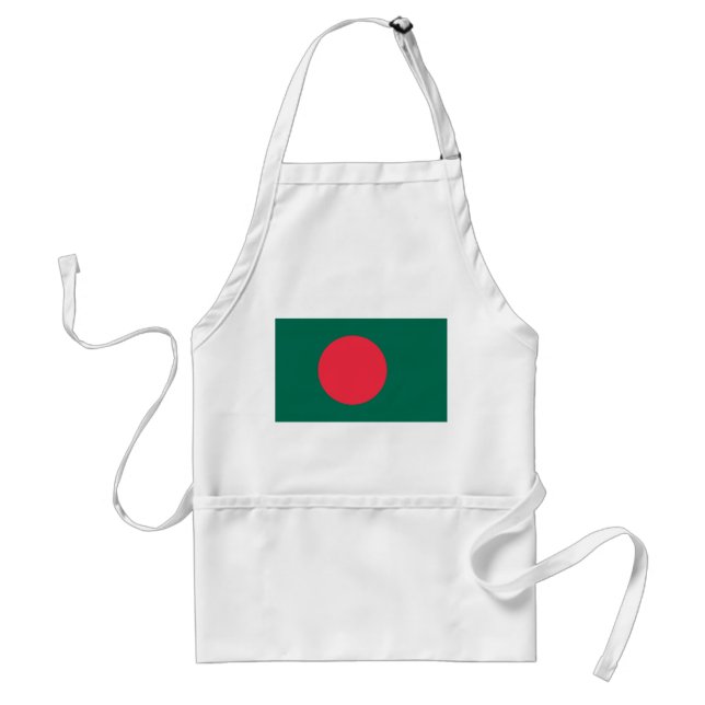 Tablier avec drapeau du Bangladesh (Devant)