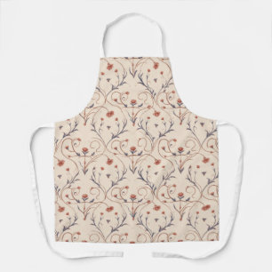 Tablier avec impression intégrale de vigne Amour,