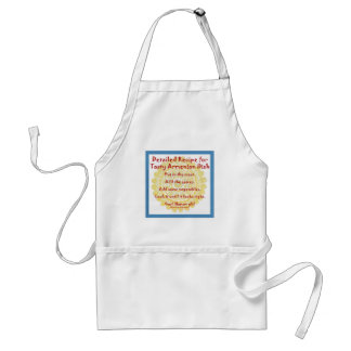 Tablier avec recette arménienne