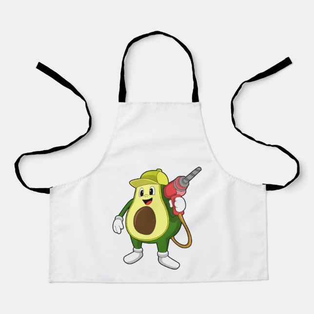 Tablier Avocado en tant que artisan avec exercices (Recto)