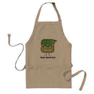 Tablier Avocado Hipster glasses greaser hair