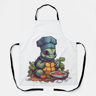 Tablier Awesome Chef Tortue Cuisine Animal adorable