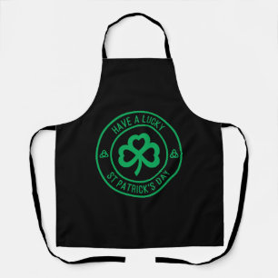 Tablier Ayez un Shamrock vert de la fête de la St Patrick