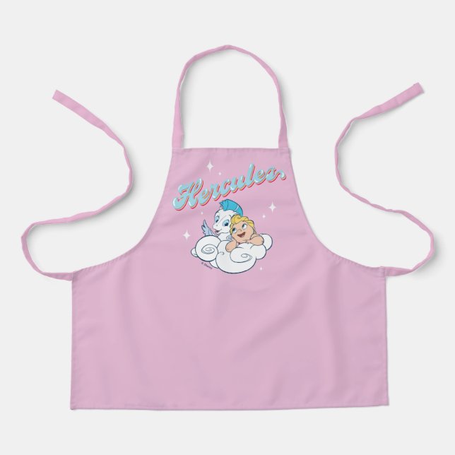 Tablier Baby Hercules and Pegasus on a Cloud Apron (Recto)
