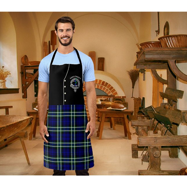 Tablier Badge de clan Arbuthnot & Tartan Kilt (Créateur téléchargé)