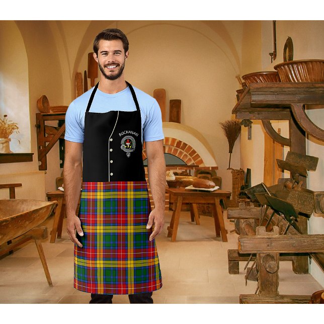 Tablier Badge du clan Buchanan & Tartan Kilt (Créateur téléchargé)