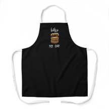 Bake My Day Black Apron