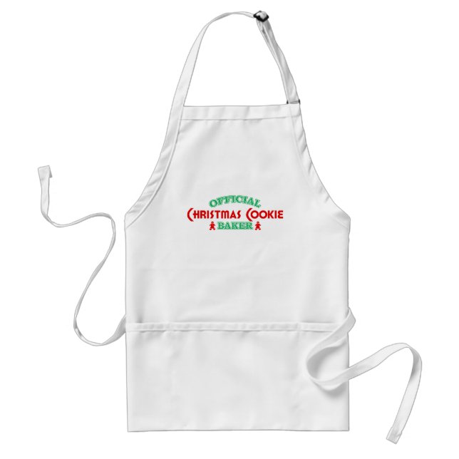 Tablier Baker officiel de biscuit de Noël (Devant)
