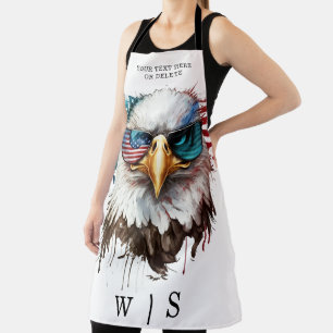 Tablier Bald Eagle moderne & unique USA symbole national