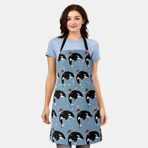 Tablier Baleine tueuse Orca Christmas