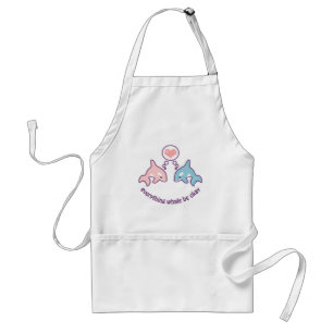 Tablier Baleines mignonnes