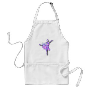 Tablier Ballerina violette Ballerina Apron Danseur de ball