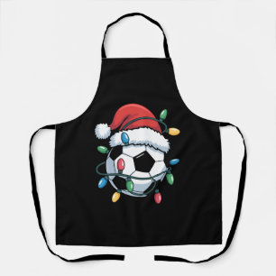 Tablier Ballon de football de Noël Sports Joueur de footba